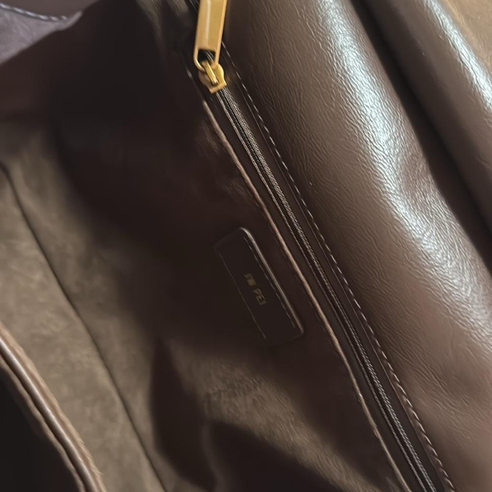JW PEI Dark Brown Satchel with Gold Hardware - Picture 3 of 7